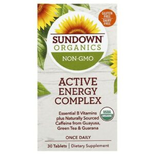 Sundown Organics Activate Energizing Complex - 30.0 ea