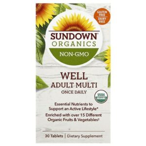 Sundown Organics Fortify Adult Multi - 30.0 ea
