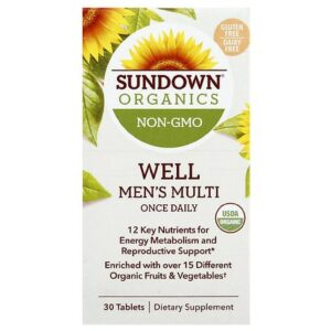 Sundown Organics Fortify Men's Multi - 30.0 ea