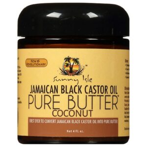 Sunny Isle Jamaican Black Castor Oil Pure Butter with Coconut Oil - 4.0 fl oz
