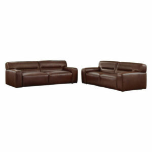 Sunset Trading Milan Leather 2 Piece Living Room Set SU-AX6816-SL