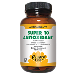 Super 10 Antioxidant Maximized with Vitamin A, C, E & Selenium (120 Tablets)