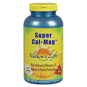 Super Cal-Mag Plus Natural Vitamin D (250 Tablets)