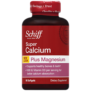 Super Calcium + Magnesium with 800 IU of Vitamin D3 (90 Softgels)