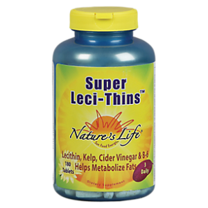 Super Leci-Thins with Lecithin, Kelp, Cider Vinegar & Vitamin B-6 (180 Tablets)