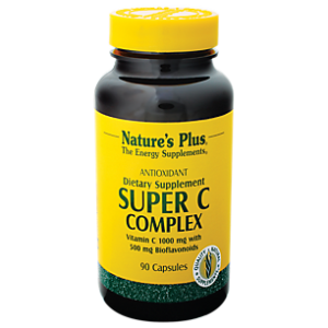 Super Vitamin C Complex with Bioflavonoids - 1,000 MG (90 Capsules)