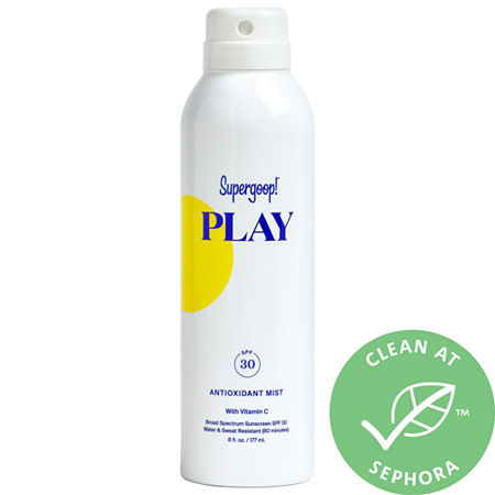 Supergoop! PLAY Antioxidant Mist SPF 30 with Vitamin C, One Size , Multiple Colors