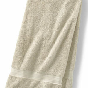 Supima Cotton Bath Towel - Lands' End - Ivory