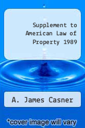 Supplement to American Law of Property 1989