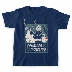 Sven, Kristoff & Olaf ''Courage is Calling'' T-Shirt for Boys Frozen 2 Customizable Official shopDisney