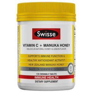 Swisse Ultiboost Vitamin C + Manuka Honey Chewable Tablets - 120.0 ea