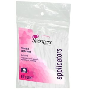 Swisspers Cosmetic Cotton Applicators - 80.0 ea