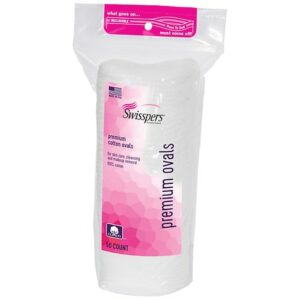 Swisspers Cotton Ovals - 50.0 ea