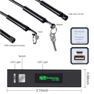 Swisstek Professional Hd Wi-fi Endoscope