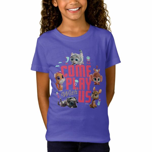 T.O.T.S. ''Come Play With Us'' T-Shirt for Girls Customized Official shopDisney