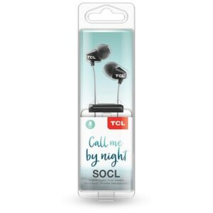 TCL In-Ear Earbuds Noise Isolating Wired Headphones with Built-In Mic - 1.0 ea
