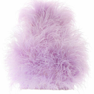 THE ATTICO MARABOU TOP 40 Purple