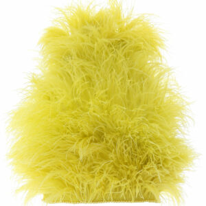 THE ATTICO MARABOU TOP 40 Yellow