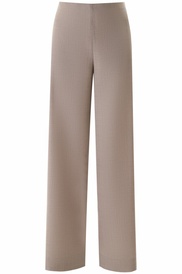 THE ROW AARON PALAZZO TROUSERS 4 Brown Wool