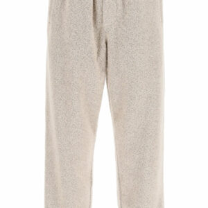 THE SILTED COMPANY ARGO BOUCLE' JOGGER PANTS M Beige Cotton, Wool