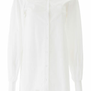 THOM BROWNE LONG SHIRT 42 White Cotton