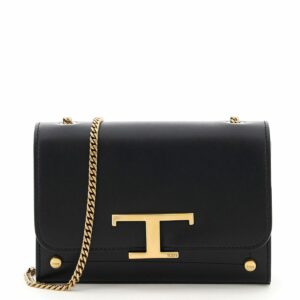 TOD'S RITRATTO ZOE BABY BAG OS Black Leather