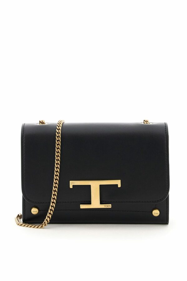 TOD'S RITRATTO ZOE BABY BAG OS Black Leather