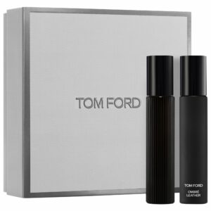 TOM FORD Black Orchid & Ombre Leather Travel Spray Set