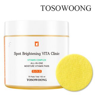 TOSOWOONG - SOS Spot Brightening Vita Clinic Vitamin Pad 70sheets