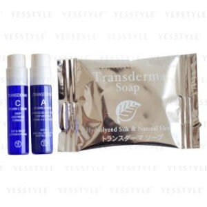 TRANSDERMA - Trial Set: Soap 5g + Vitamin C Serum 1.2ml + Vitamin A Serum 1.2ml 3 pcs