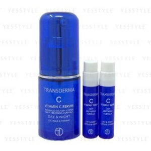 TRANSDERMA - Vitamin C Serum Special Set: Serum 10ml + 1.2ml + 1.2ml 3 pcs