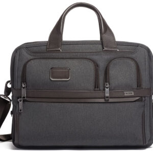 TUMI Alpha 3 Anthracite Expandable Organizer Laptop Brief