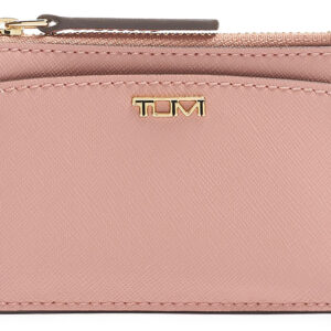 TUMI Belden Blush Zip Card Case