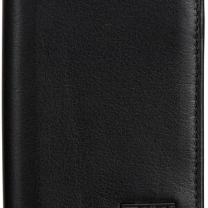 TUMI Delta Black Gusseted Card Case ID