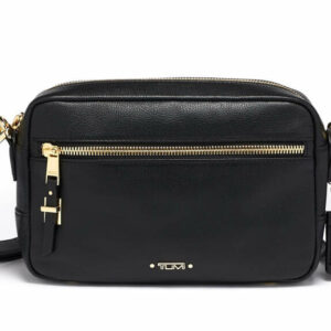 TUMI Voyageur Florence Black Crossbody Leather