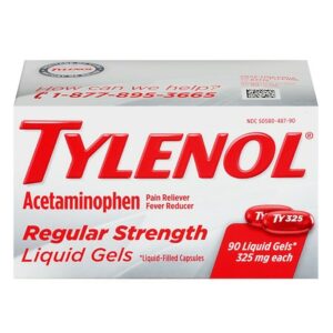 TYLENOL Regular Strength Liquid Gels - 90.0 Each