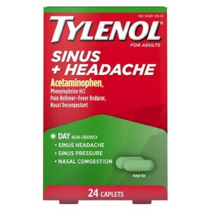 TYLENOL Sinus + Headache Non-Drowsy Daytime Caplets - 24.0 ea