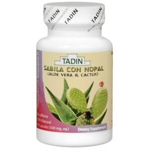 Tadin Aloe Vera & Cactus Dietary Supplement, Capsules - 60.0 ea