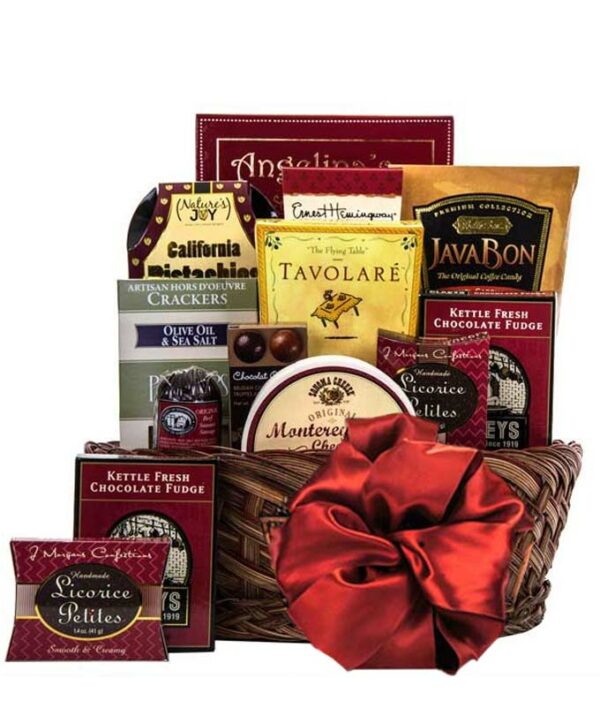 Tasteful Greetings Gift Basket - Regular