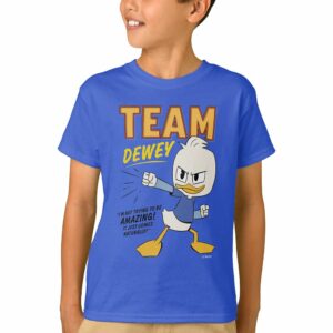 Team Dewey T-Shirt for Kids DuckTales Customizable Official shopDisney