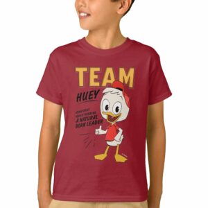 Team Huey T-Shirt for Kids DuckTales Customizable Official shopDisney