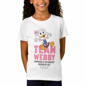 Team Webby T-Shirt for Girls DuckTales Customizable Official shopDisney