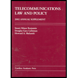 Telecommunications Law and Policy Supplement 2002