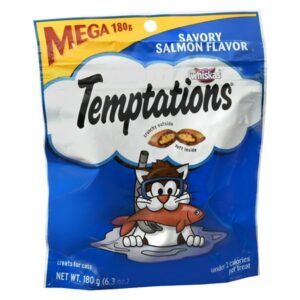 Temptations Cat Food Mega Salmon - 6.3 oz