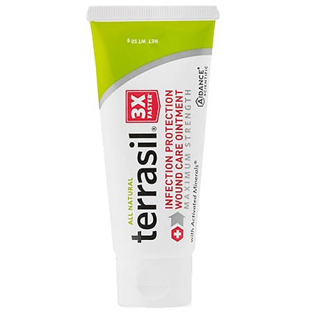 Terrasil Infection Protection Wound Care Ointment Maximum Strength - 1.57 ea