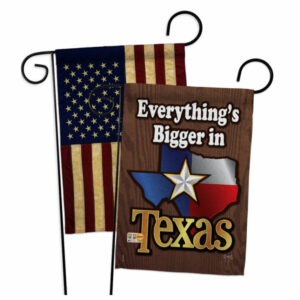 Texas Americana States Garden Flags Pack