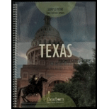 Texas Promulgated Forms, Update - Supplement