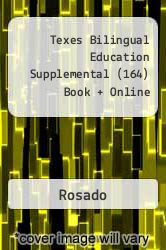 Texes Bilingual Education Supplemental (164) Book + Online