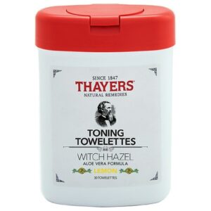 Thayers Toning Towelettes Lemon - 30.0 ea