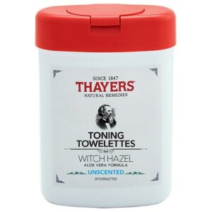 Thayers Toning Towelettes Unscented - 30.0 ea